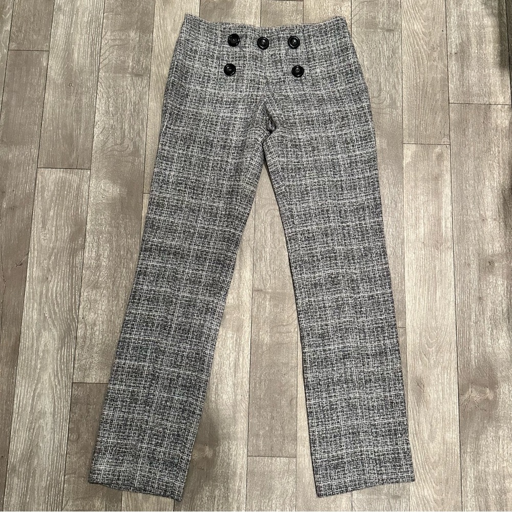 Name: Missoni White, Black + Gray Tweed Pants Size 40